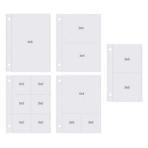 Simple Stories Snatp Vertical Pocket Pages for Binders (10 Pack), 4" by 6"