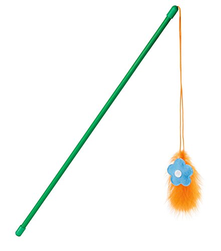 Cat Toy Crackle Teaser - Flower 45Cm  Pack Of 6 | Hunter