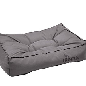 Dog Bed Quilted Gent Antibac 100X70 Cm Grey, Water/Soil Repellent | Hunter