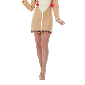 Smiffys 47770M Llama Costume, Women, Brown, M - UK Size 12-14