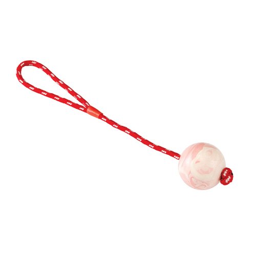 Gor Rubber Rope Ball Large (7.2Cm) Pink/Blue | Gorpets