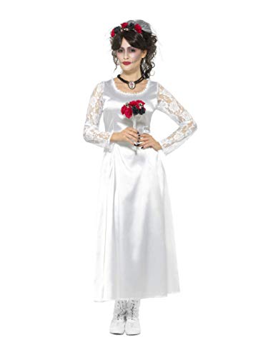 Smiffys 48152L Day of The Dead Bride Costume (Large)