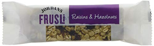Jordans Frusili Raisin and Hazelnut Bar 30 g (Pack of 24)