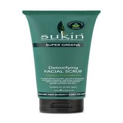 Sukin Supergreens Facial Scrub 125ml X 2 (Pack of 2)