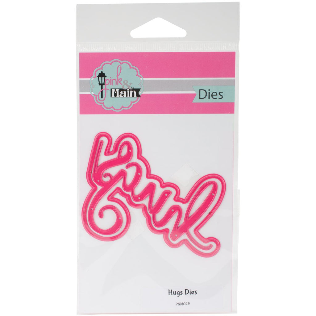 Pink & Main Pink And Main Dies-Hugs, 2/Pkg