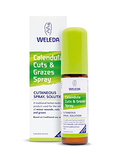 Weleda Calendula Cuts & Grazes Spray 20ml X 2 (Pack of 2)
