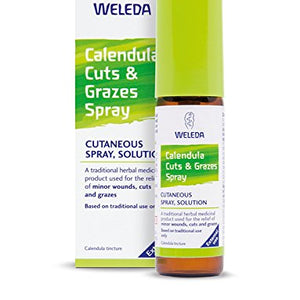 Weleda Calendula Cuts & Grazes Spray 20ml X 2 (Pack of 2)