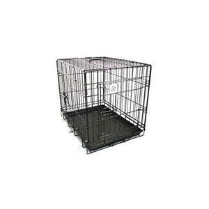 X-Large Double Door Crate - Black (Case Of 1 ) | James & Steel