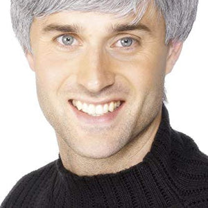 Smiffys Corporate Wig - Grey