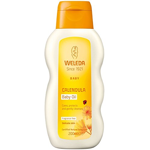Weleda Calendula Baby Oil 200ml X 2 (Pack of 2)