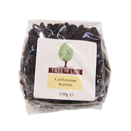 Tree Of Life Raisins - Californian 250g (Pack of 6)