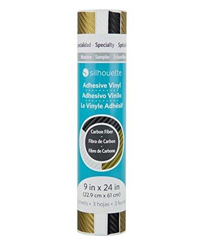 Silhouette Vinyl Sampler Pack - Carbon Fiber