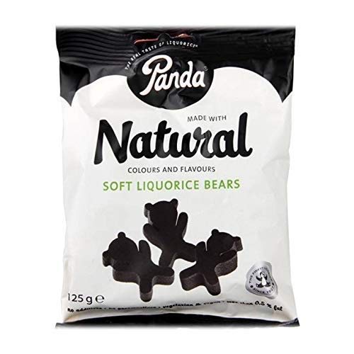Panda Bear Shaped Licorice 125g