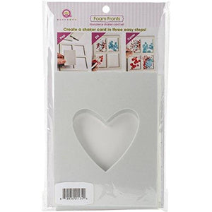 Queen & Co FF1134 Foam Fronts 2pcs-Solo Heart