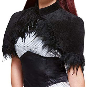 Smiffys 50946 Dark Crow Kit, Women, Black, One Size
