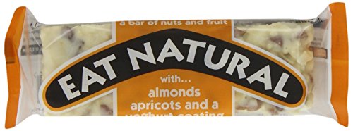 EAT NATURAL Almond Apricot and Yogurt Bar 50g (PACK OF 12)