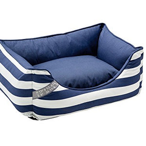 Dog Sofa Binz 100X70 Cm Blue/White | Hunter