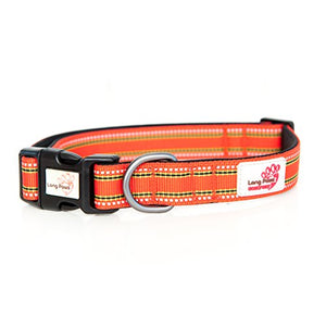 Long Paws Comfort Collection Collar Medium Orange