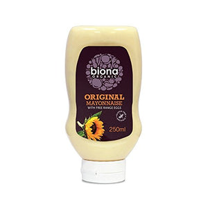 BIONA Organic Original Mayonnaise Squeezy 250ml (Pack of 1)