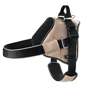 Harness Neopren Expert L 64-100 Cm, 38 Mm Nylon Black/ Black/ Tan | Hunter