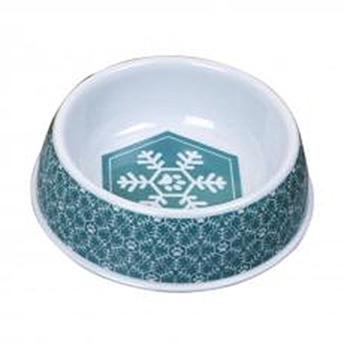 Festive Collection Cat Feeding Bowl Blue | Pet Brands Xmas Collection