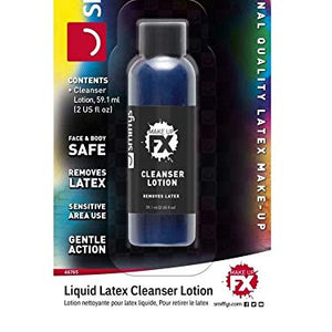 Smiffys Liquid Cleanser Lotion for Removal Of Latex Make Up Kit