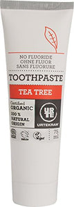 Urtekram 75ml Tea Tree Organic Toothpaste, Pack of 2 (2 x 75 ml)