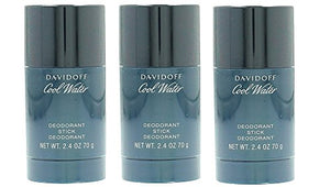 Davidoff 'Cool Water Deodorant Stick 75ml (3) Pack of 3 Mens