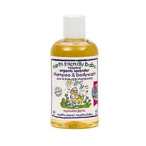 Earth Friendly Baby Lavender Shampoo - Ecocert 250ml x 3 (Pack of 3)