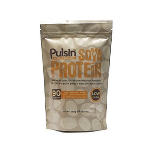 Pulsin Soya Protein Isolate Powder 250g X 2 (Pack of 2)