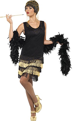 Smiffys 1920s Fringed Flapper Costume M - UK Size 12-14