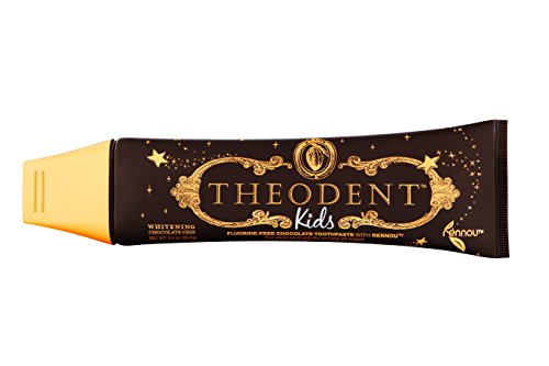 Kids, Fluoride-Free Chocolate Toothpaste With Rennou - Theodent - UK Seller