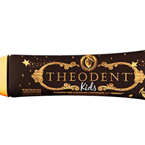 Kids, Fluoride-Free Chocolate Toothpaste With Rennou - Theodent - UK Seller