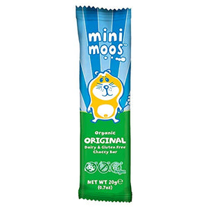 Moo Free Organic Original Single Mini Moo Chocolate Bar 20 g (Pack of 15)