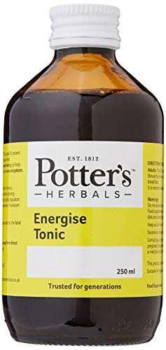 Potter’S Herbals Energise Tonic – 250ml – to Support Vitality and Physical Well-Being, to Help Maintain The Natural Defences of The Immune System – Panax Ginseng G115 Extract 408-0834