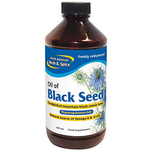 North American Herb & Spice Oil of Black Seed 240ml