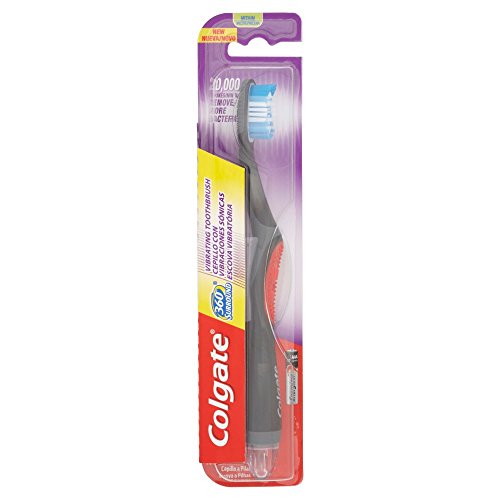 New Colgate 360 Surround Sonic Power Battery Powered Vibrating Toothbrush