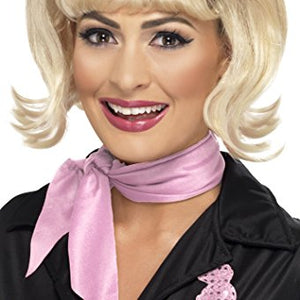 Smiffys 50's Flicked Beehive Bob with Ribbon Bow - Blonde