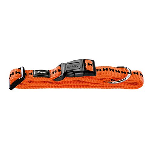 Collar Safety Grip Vario Plus Soft Gr.L, Nylon Orange, Padded | Hunter