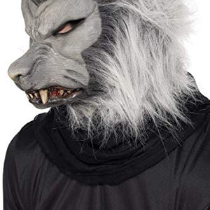 Smiffys Werewolf Mask with Hair