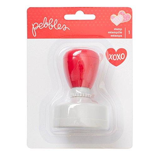 Pebbles Be Mine Self-Inking Heart Stamp