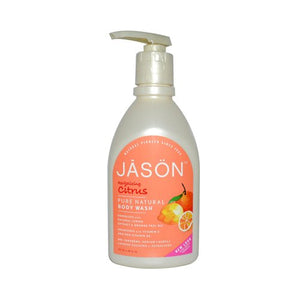Jason Body Care: Pure Natural Body Wash, Revitalizing Citrus 30 oz (4 pack)