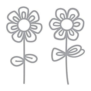 Spellbinders Die D-Lites Sketched Blooms 2 Etched/Wafer Thin