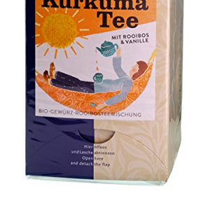 SONNENTOR Mild Turmeric Tea with Rooibos & Vanilla Org 18x2g (PACK OF 1)