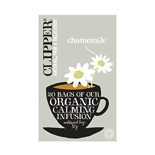 Clipper Organic Chamomile 20bag x 2 (Pack of 2)