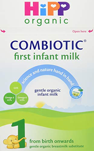HiPP Organic Combiotic First Infant Milk 1 From Birth Onwards (Case of 4 x 800g boxes)