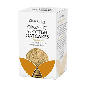 Clearspring Organic Traditional Oatcakes, 200g (Pack of 5)