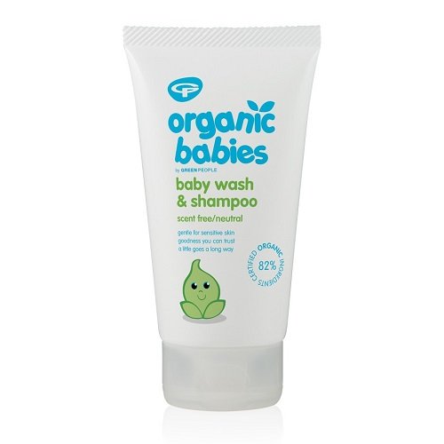 Organic Babies - Baby Wash & Shampoo - Fragrance/Scent Free - 150ml