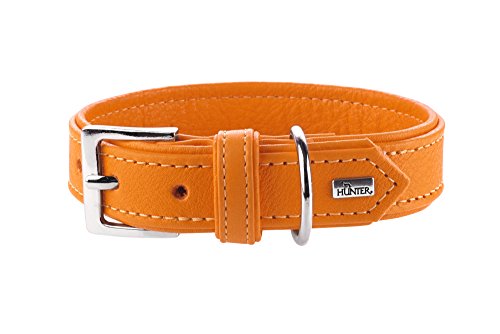 Collar Wallgau, 40 Orange, Leather | Hunter