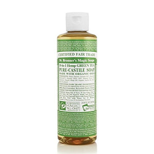 Dr Bronner Org Green Tea Castile Liq Soap 236ml X 2 (Pack of 2)